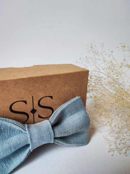 Lininė peteliškė "Šviesiai žydra"