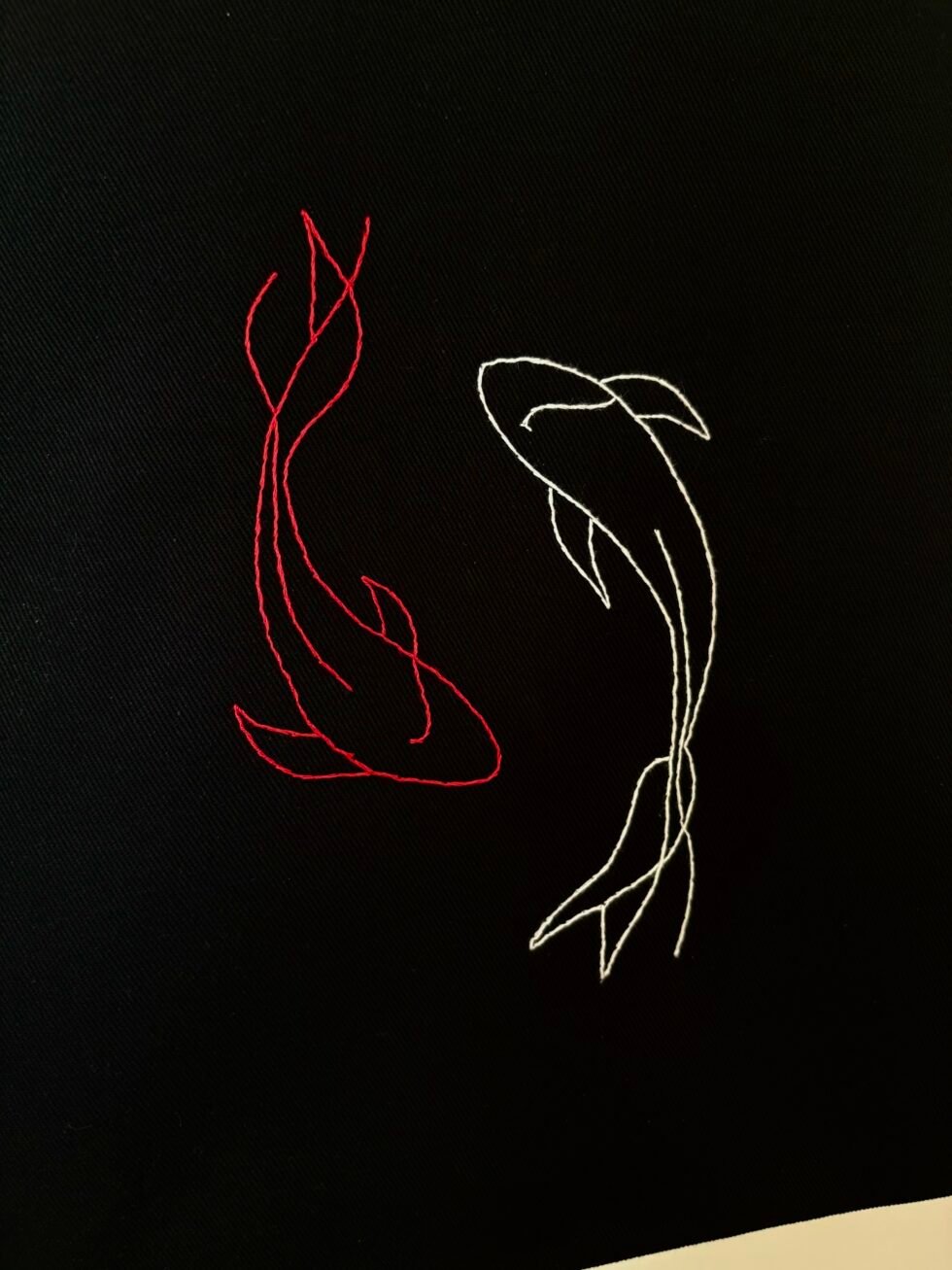 Juodos spalvos medvilninis daugkartinis maišelis