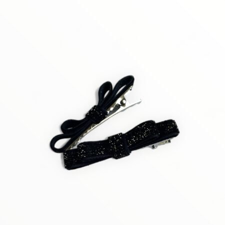 Mini segtukai - kaspinukai "Juodi blizgūs”