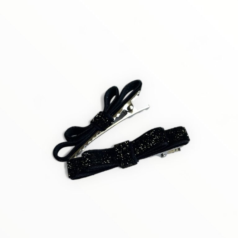 Mini segtukai - kaspinukai "Juodi blizgūs”